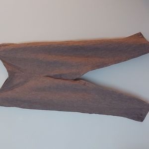 NWT J Jill Love Linen Pull On Pants with Side Pockets and Elastic Waist Size L